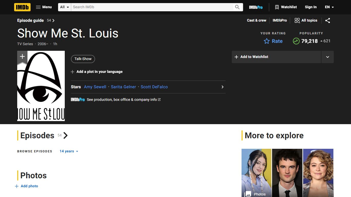 Show Me St. Louis (TV Series 2006– ) - IMDb